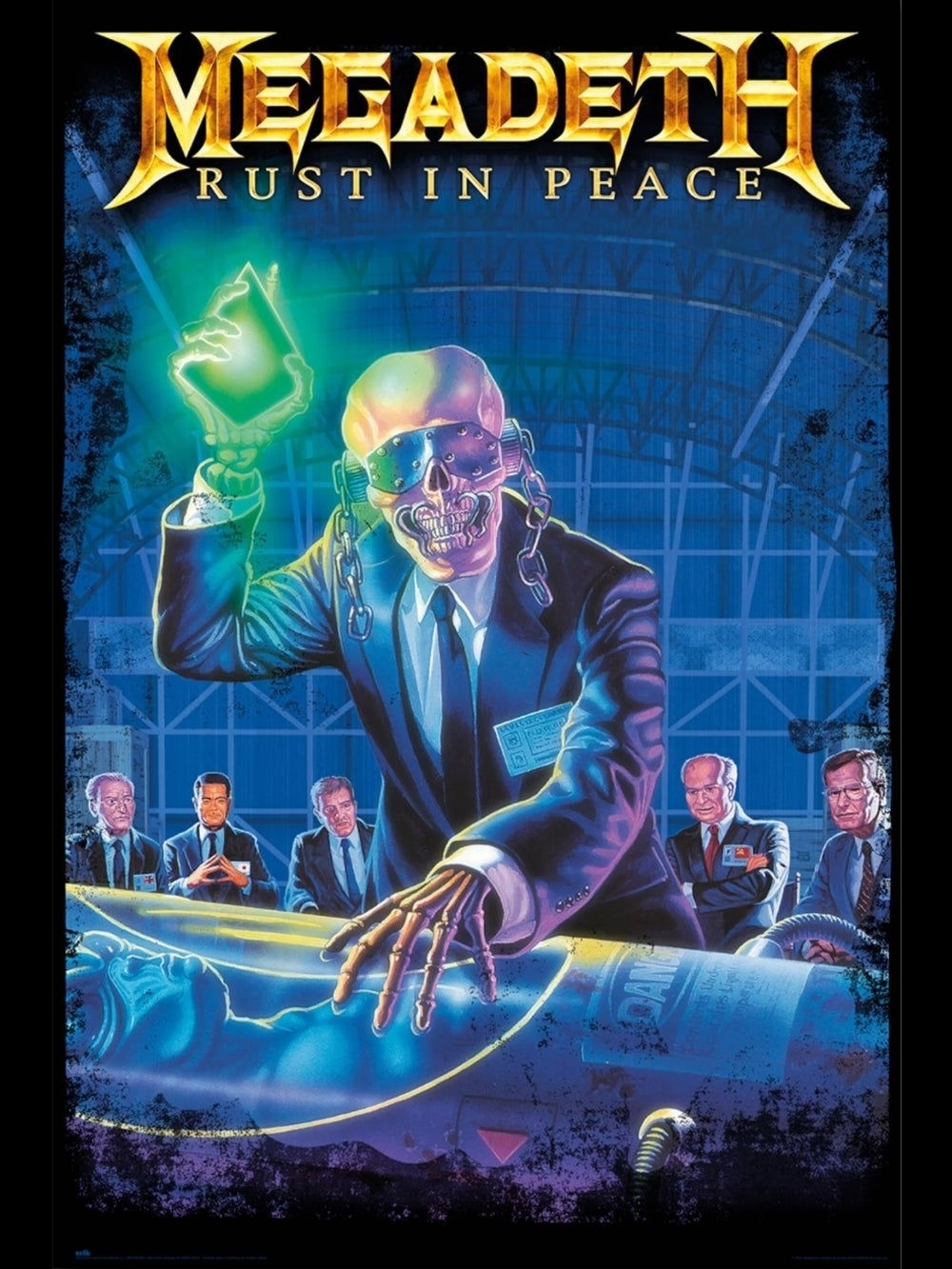 Custom Fridge Magnet Megadeth Album